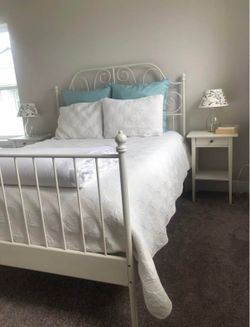 Queen size bed frame