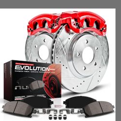 Honda Civic 2012- 2015  Power Stop Brake Pads,rotor,caliper Front KC6766z23  
