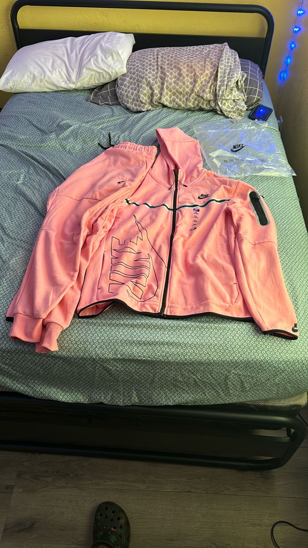 Pink Nike Tech Suit **RARE**