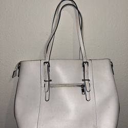 Handbag, Shoulder Strap Bag Purse Black/White  Compartments Zippers