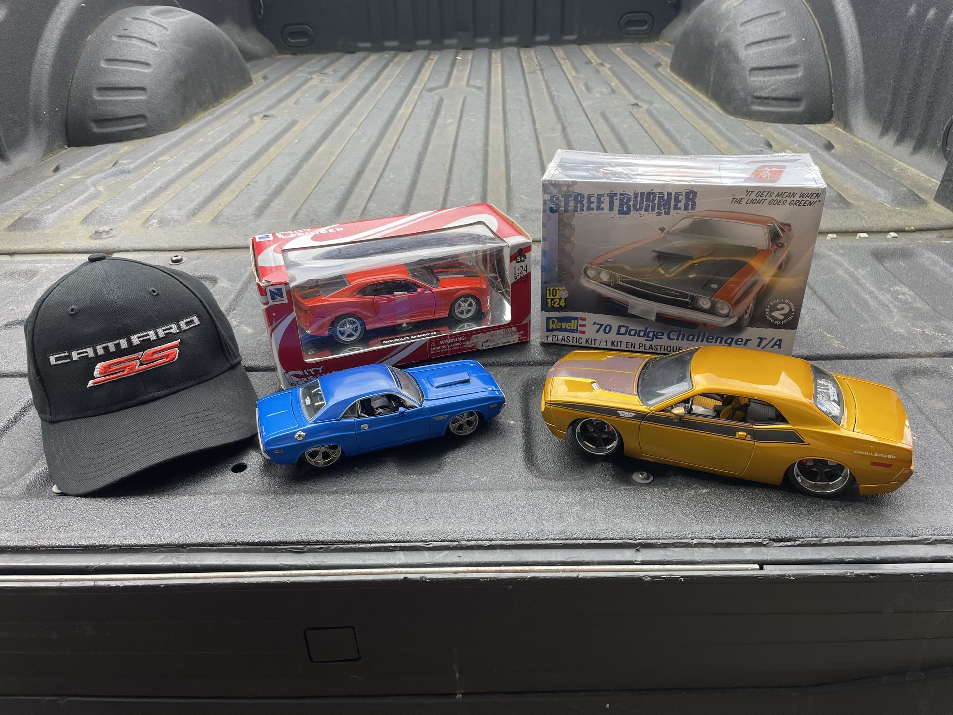 Die cast Cars, Model And A Hat