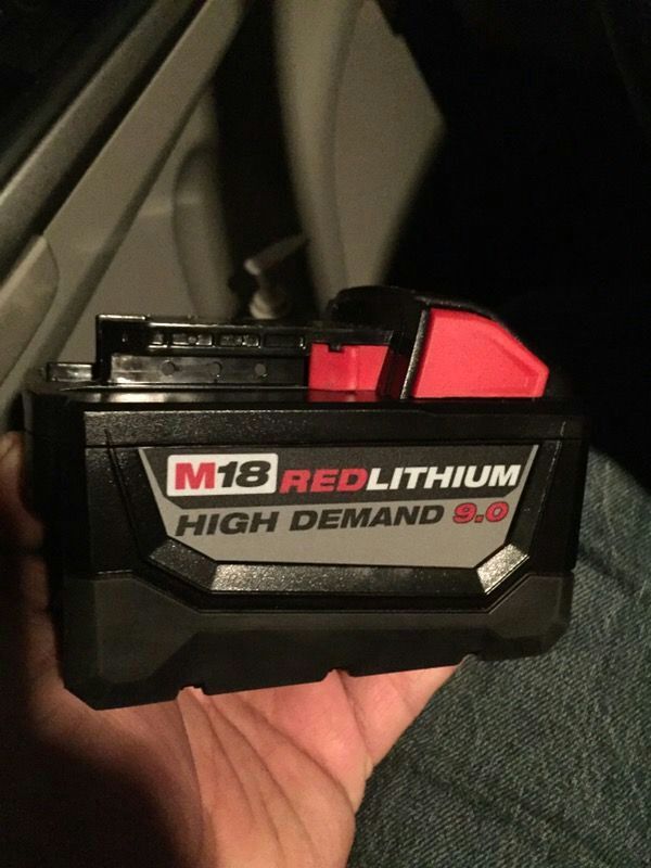 Milwaukee 9.0 ah Battery