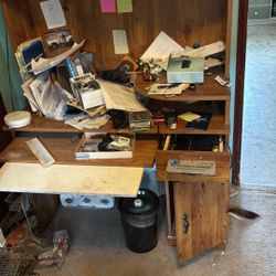 Free C Omputer Desk With Printer And Chair
