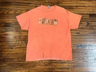 Vintage 90s HAWAII Kauai Waimea Canyon Red Dirt Surfboard Graphic T-Shirt Sz XL