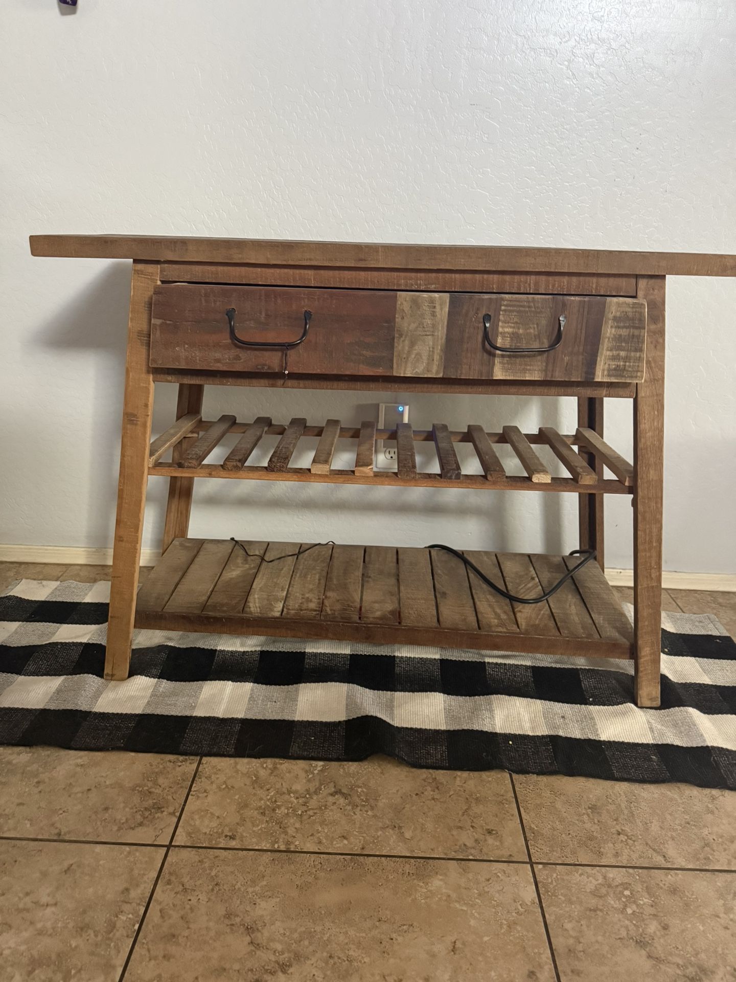 Entry table W/Mirror