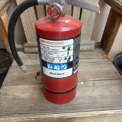 First Alert Fire Extinguisher (Red)
