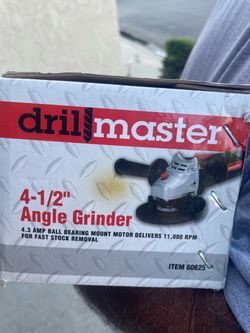 Drill Master 4-1/2" Angle Grinder