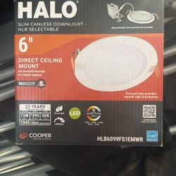 HALO SLIM CANLESS CEILING LIGHT 