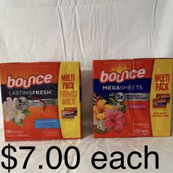 Bounce Dryer Sheets