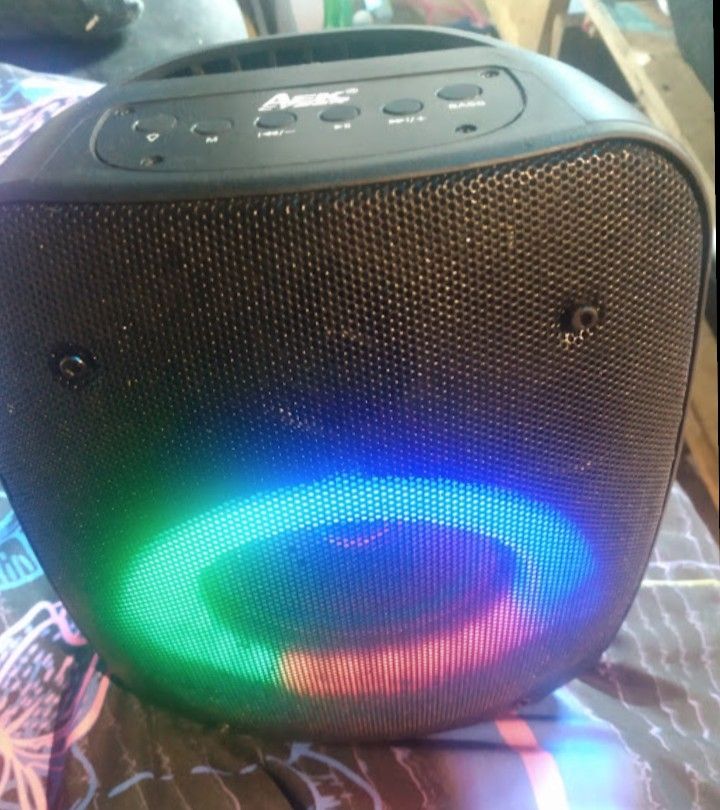 Aek Cyber Bluetooth Portable Speaker SD And Thumb Drive