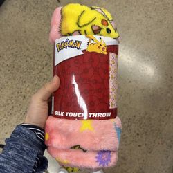 NWT Pokemon Silk Touch Throw