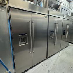 KitchenAid 48” Built-In Side-by-Side Refrigerator – Model KBSD608ESS01 (New)