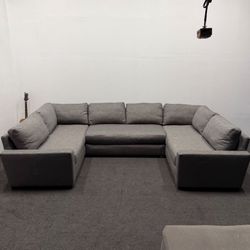 75% OFF X Restoration Hardware Maxwell U - Sofa Bench Cushion Sectional Couch *Very Clean* - Can Deliver
