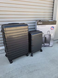 iPack 2-piece Luggage Set
 Large and Carry on set
Maletas 2 piezas
Like new luggage open box condition