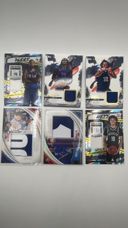 Jersey 18 patch cards