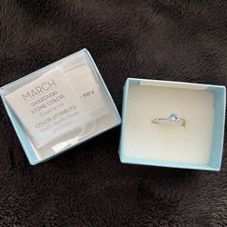 Touchstone Crystal Birthstone Ring FOR CIERRA