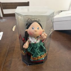 Mexican Doll, China Poblana Colorful Dress Souvenir Travel