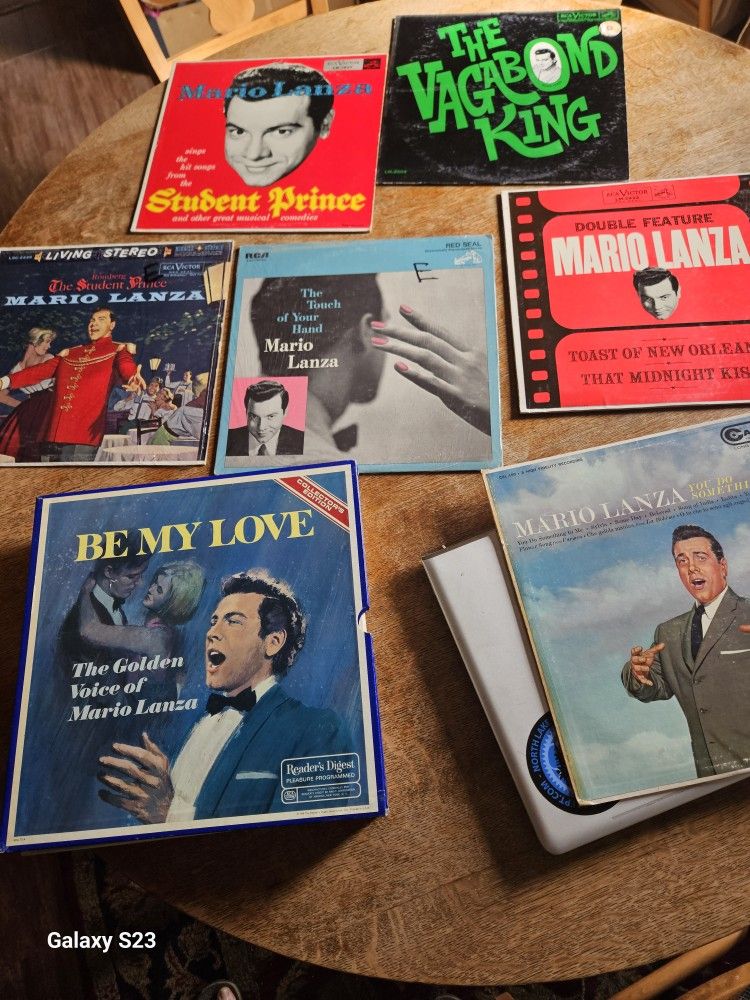 Mario Lanza LP's