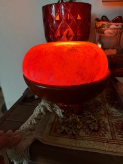 Pink Himalayan salt light