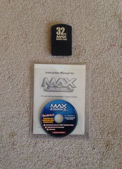 PlayStation 2 MAX memory card