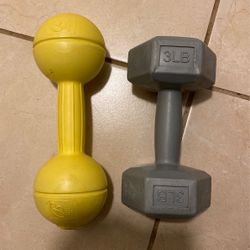 Dumbbells 5 & 3 LBS