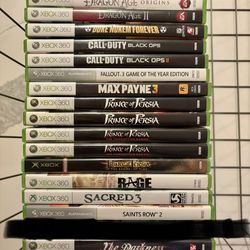 Xbox 360 games Bundle