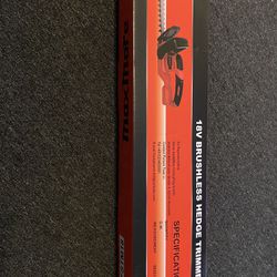 Cordless Hedge Trimmer for Milwaukee 18V Battery (Battery NOT Included) Brushless Bush Trimmer Handheld Shrub Trimmer w/ 22'' Dual-Action Blade & 3/5"