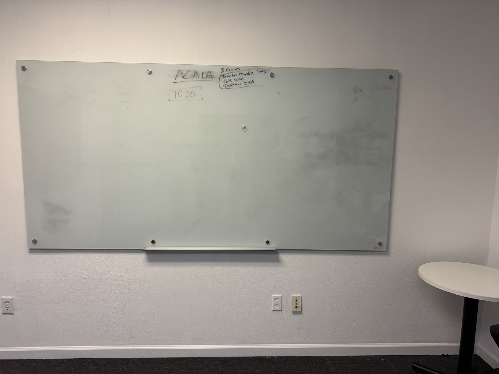 Office glass board