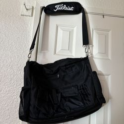 Titleist Lab top Messenger Computer Travel Work Should Strap Bag