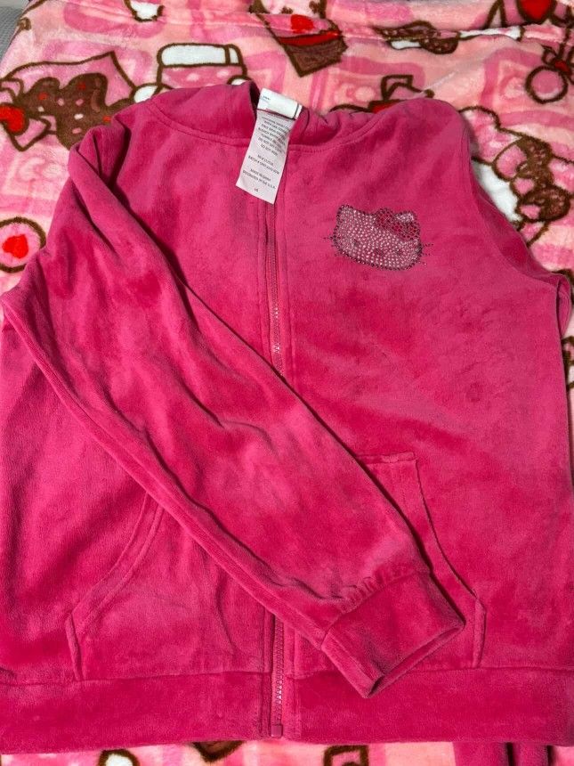 Hello Kitty Velour Tracksuit Set