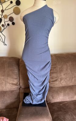 Small Long Blue Dress