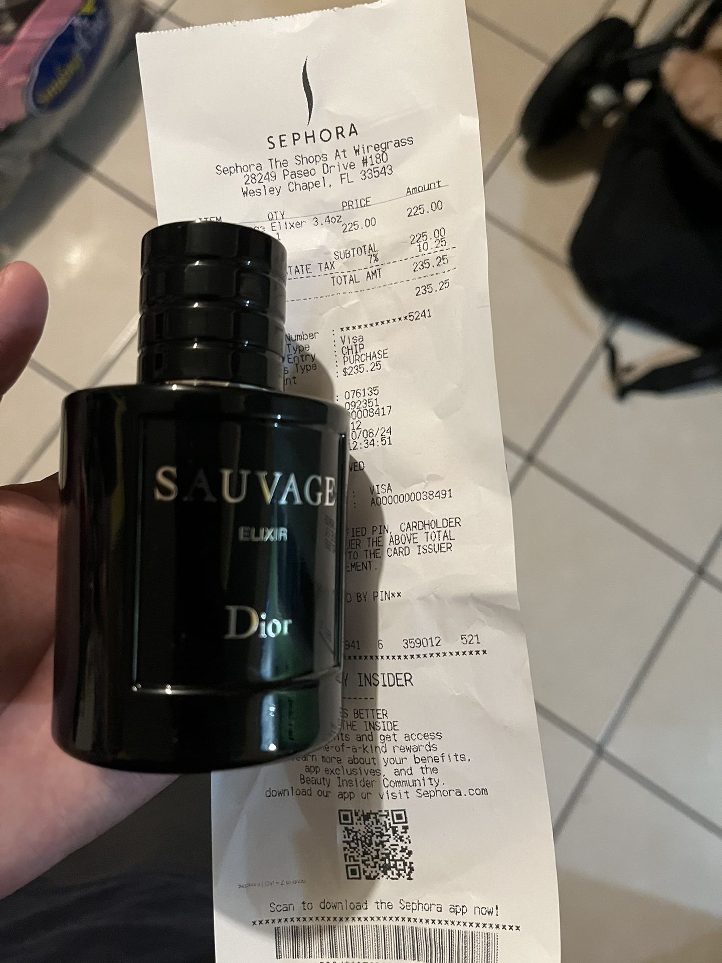 BEST DEAL DIOR SAUVAGE ELIXER
