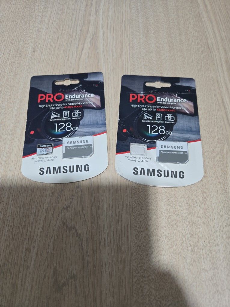 Samsung 128GB Pro Endurance microSDXC Class 10 UHS Card With Adapter 