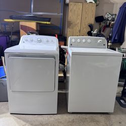Washer + Dryer Set – (GE + Kenmore) – Excellent Working Condition