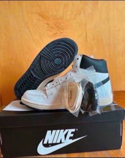 Nike Jordan Air Ship PE SP A Ma Maniere White Black Size 6.5 Men’s/ 8 Womens DX4976-100 Brand New