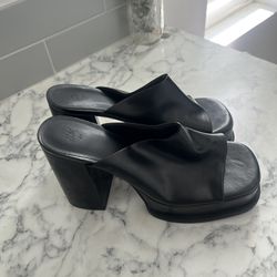 H&M Platform Black Heels
