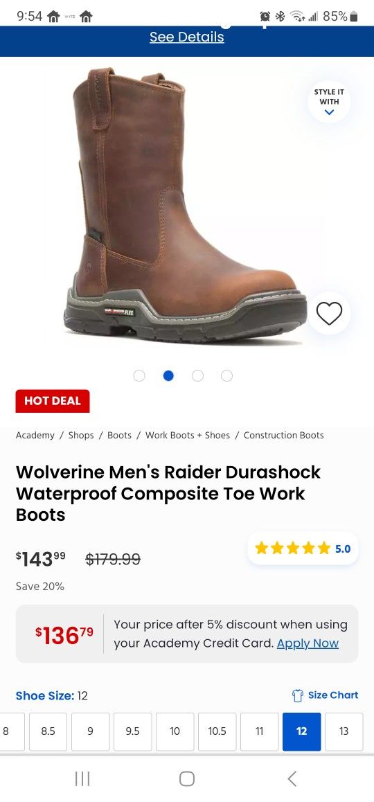 Mens Work Boots
