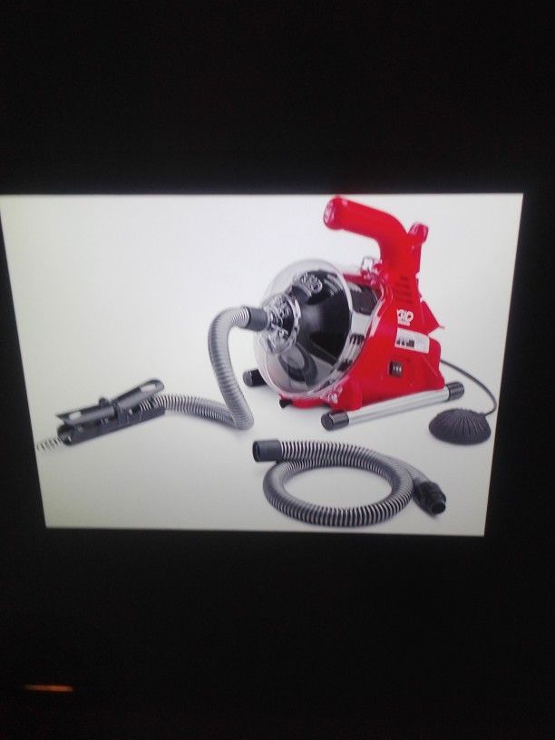 New Ridgid Power Clear Drain Cleaning Machine Kit 120v Drain Cleaner