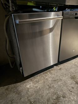 Stainless steel Bosch dishwasher 