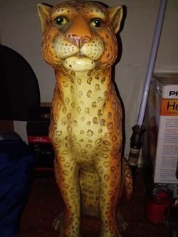 1970s Jaguar statue from Sears