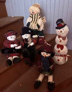 Lot Of Snowmen 