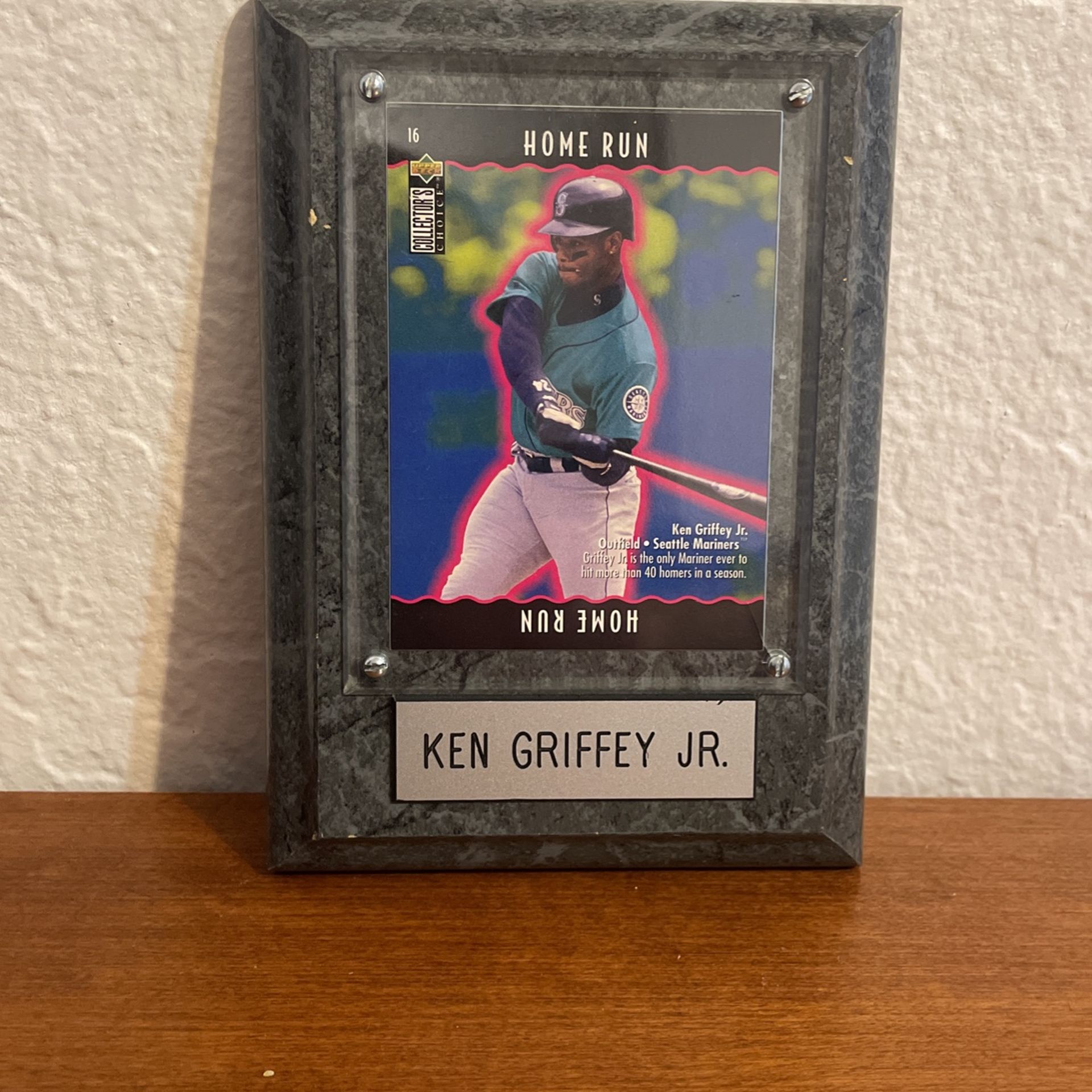 Ken Griffey Jr Plaque