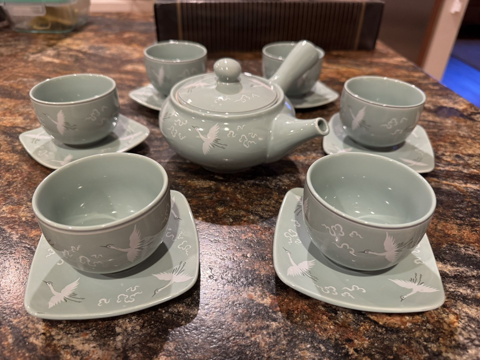 Traditional Korean Tea Set, New.