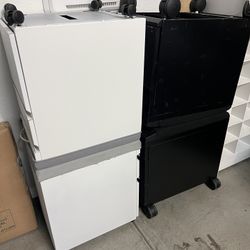 commercial grade Allsteel box file mobile pedestal in metal with fabric cushion top  Located in concord (can meet in Hayward)  Good condition  All met