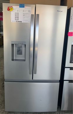 Whirlpool Refrigerator Stainless Steel- Take it for Zero Down Ask for Details!