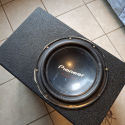 Subwoofer And Box