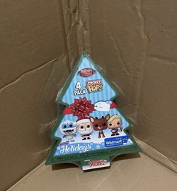 Christmas Rudolph Pocket Pop Funko