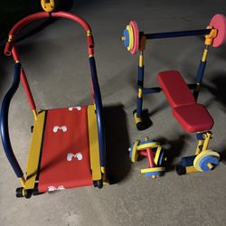 Kids Play Workout Equipment 