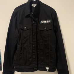 Black Guess Jean Jacket