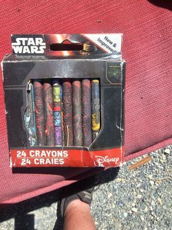 Star Wars Disney 24-Pack Crayons